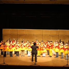 2005年清华附小金帆民乐团赴香港参加首届中华文化节