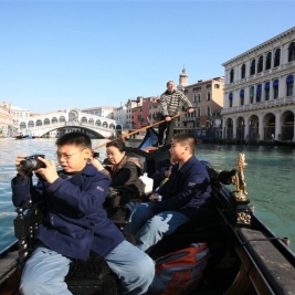 参观游览意大利著名水城威尼斯