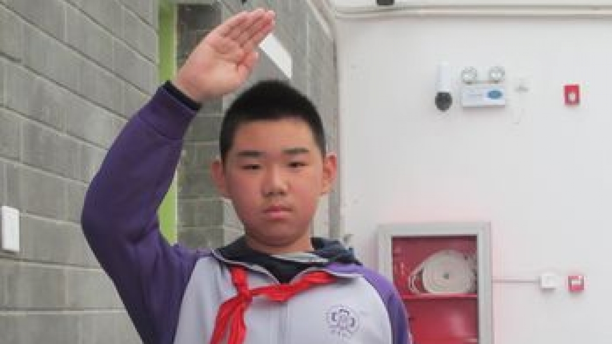 西苑中心优秀少先队员——许可