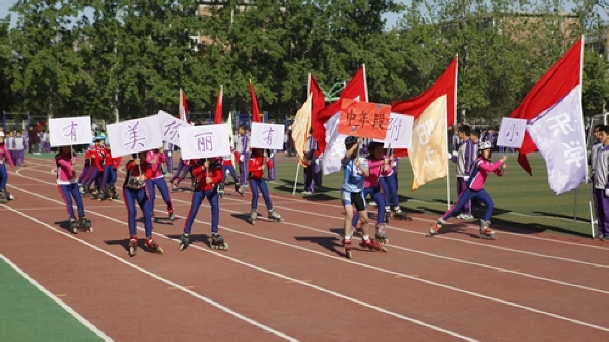 我校2013年春季田径运动会隆重召开