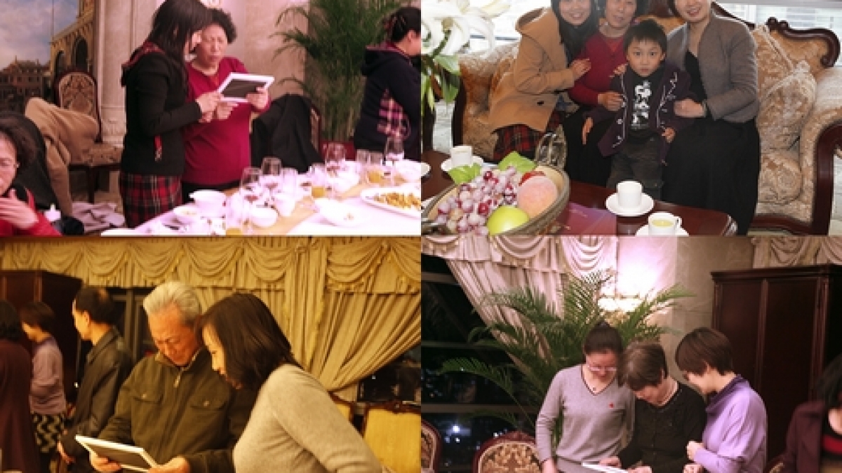 我校开展“三八”节系列活动之感谢女教师父母篇