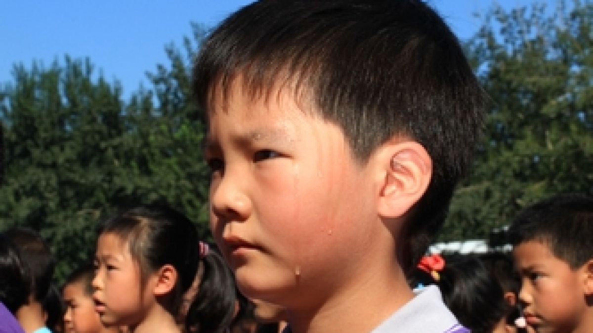 我校低年级国防教育第五课——自强