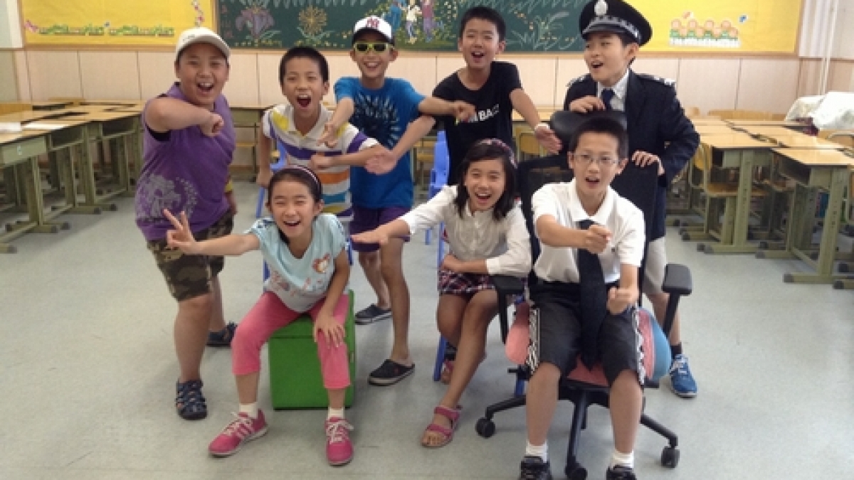 附小学生“北京市中小学生科技英语创意大赛”参赛记