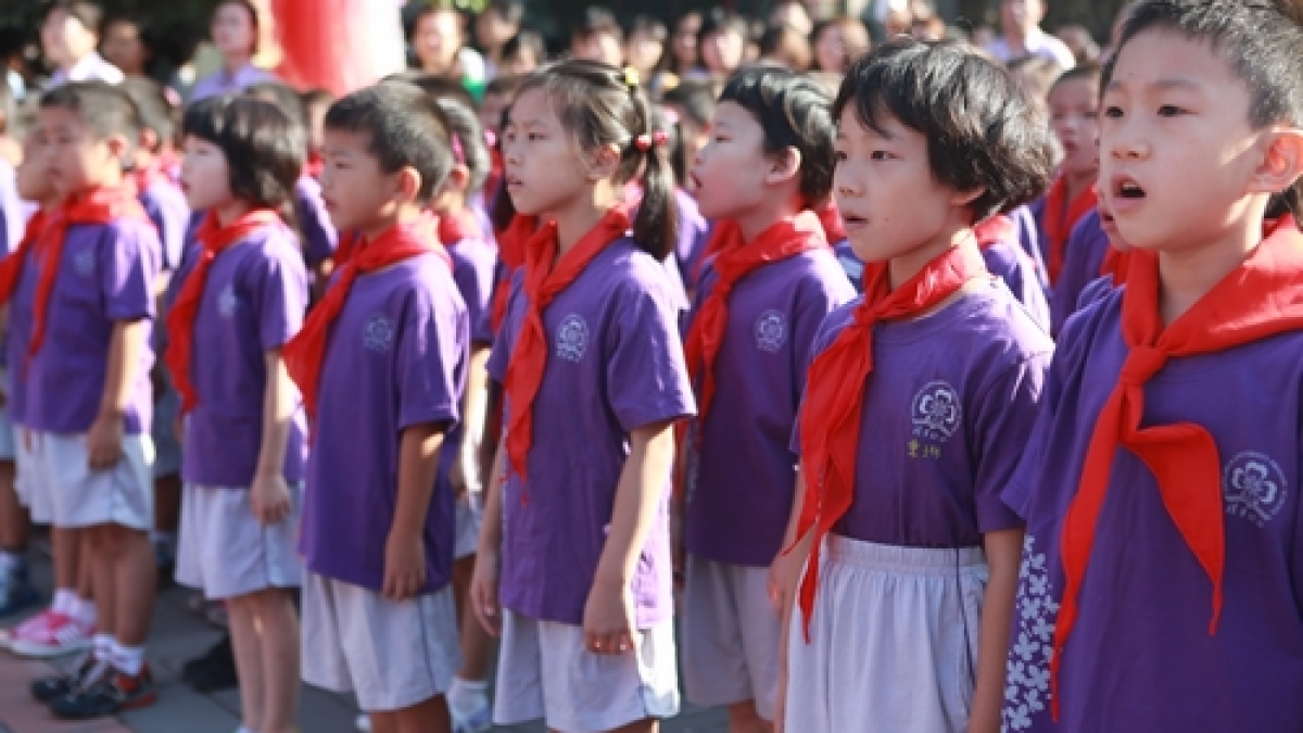 清华附小2013-2014学年度第一学期开学典礼隆重举行