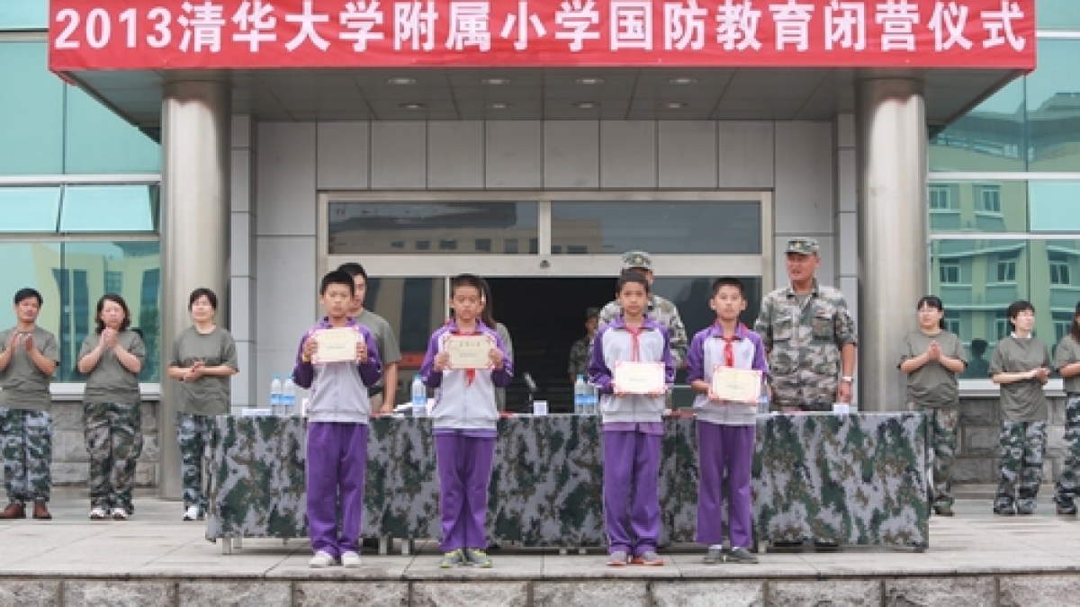我校高年段国防教育课程圆满结束