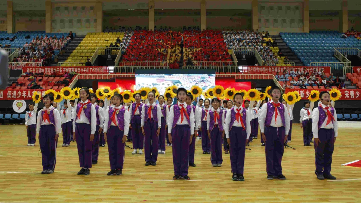 我校学生参加西苑学区第二次少代会
