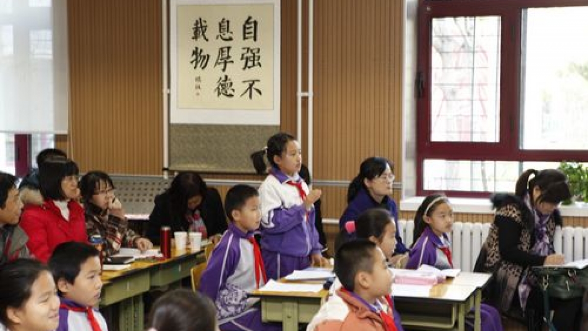 北京市语文骨干教师研修活动在我校举行