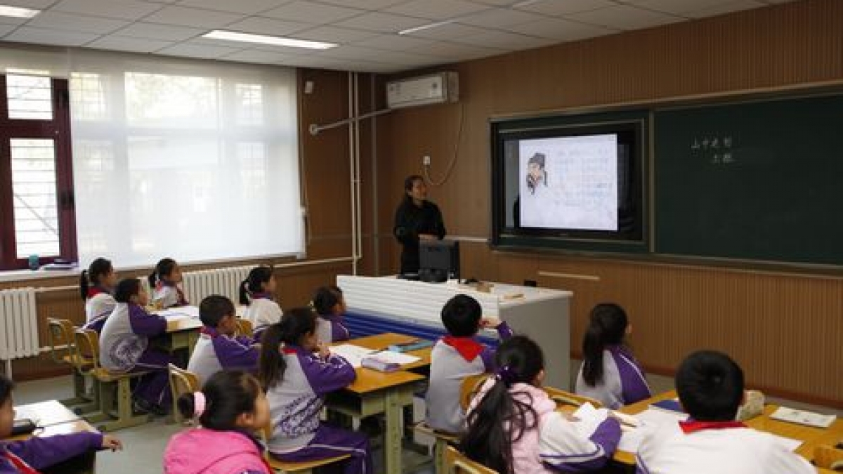 北京市语文骨干教师研修活动在我校举行