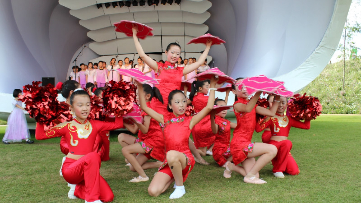 让我们共同为中国灵魂，国际视野的附小学生自豪！