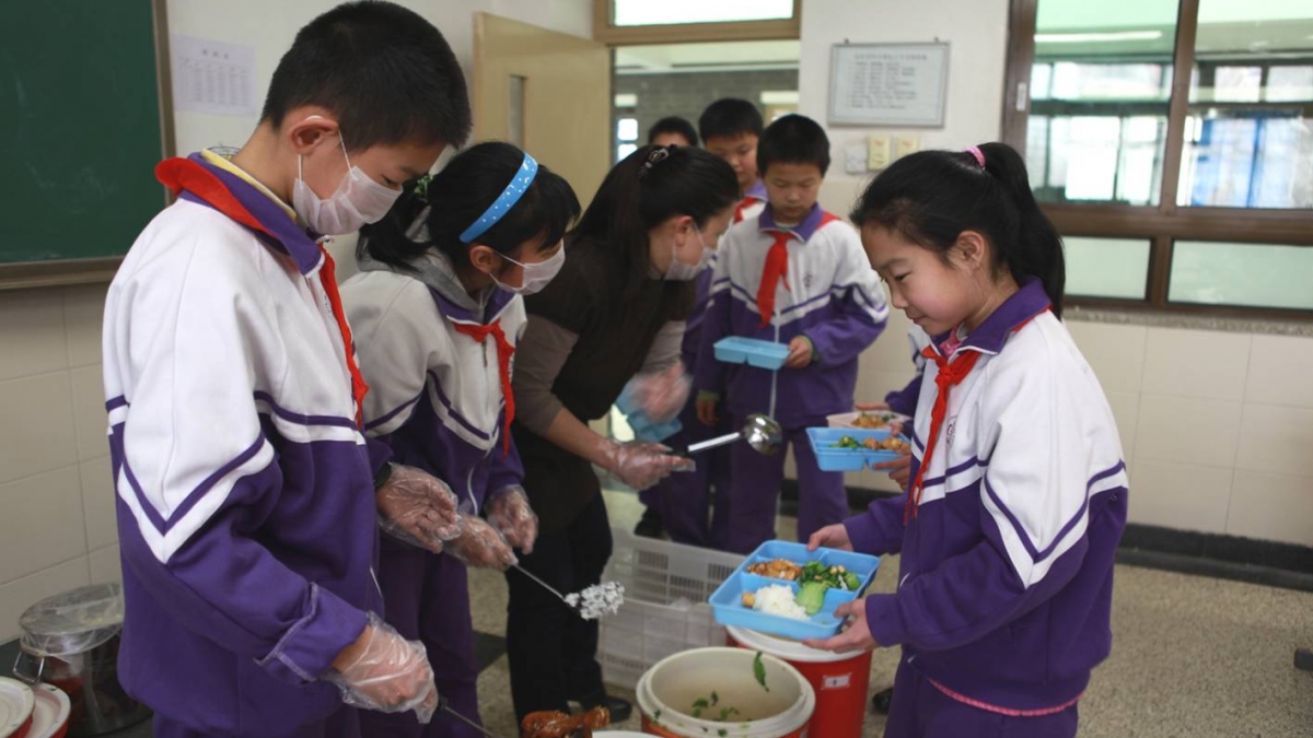我校对学生餐进行了全面调整改良