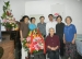 清华附小工会为90岁高龄龚寿平老师祝寿