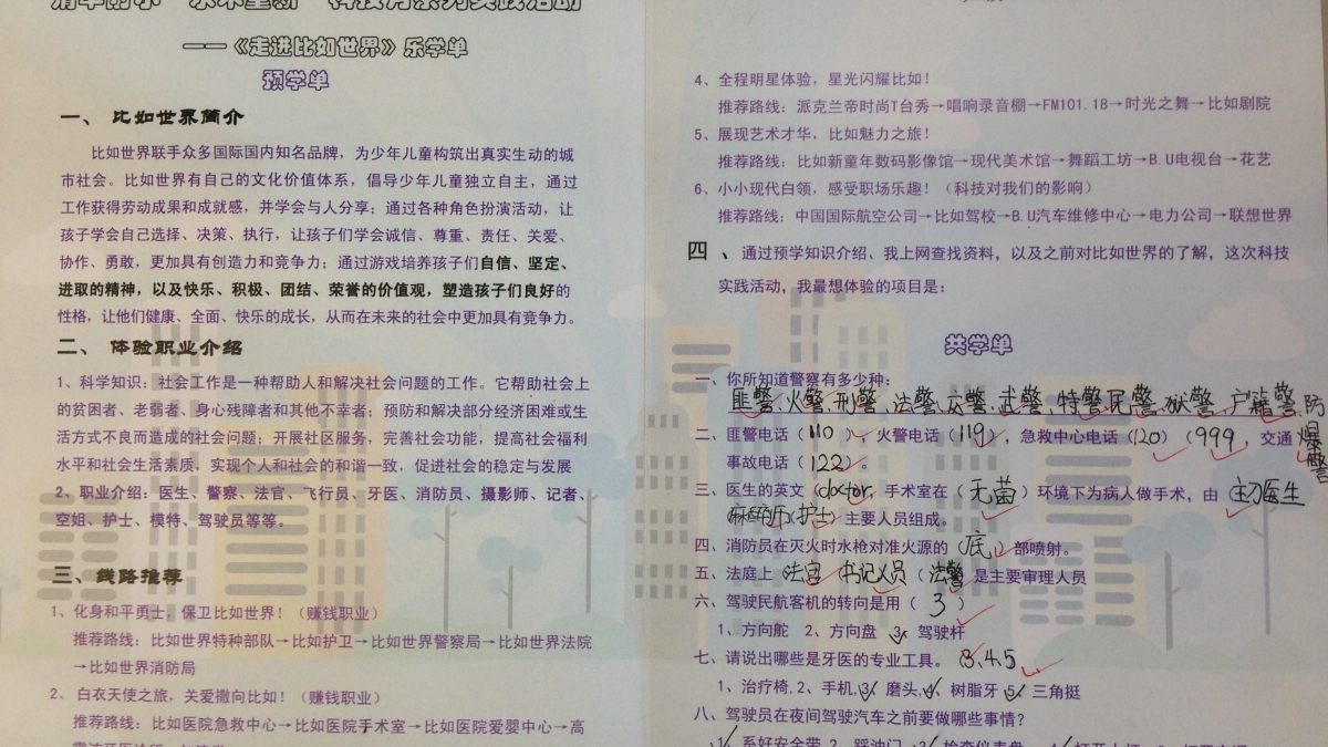 无与伦比 如你所愿——高学段学生科技节赴比如世界实践课程