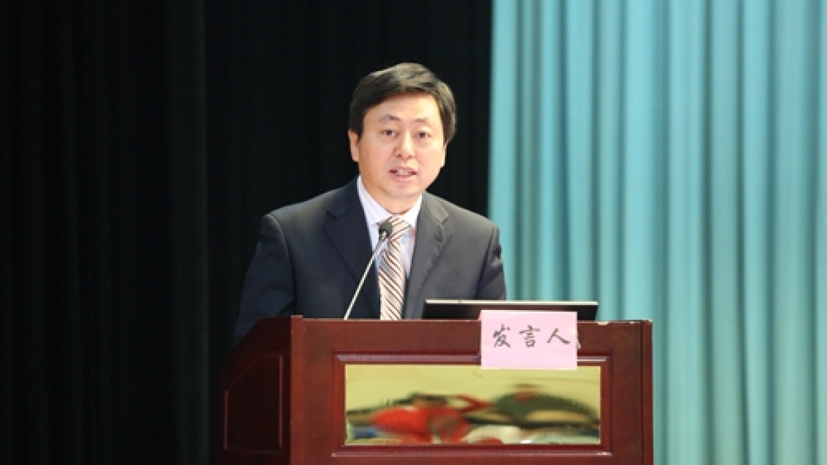我校在北京市基础教育课改年度交流会上做代表发言
