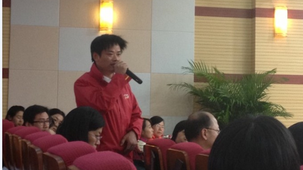 参加变异教学理论课堂实验研讨会