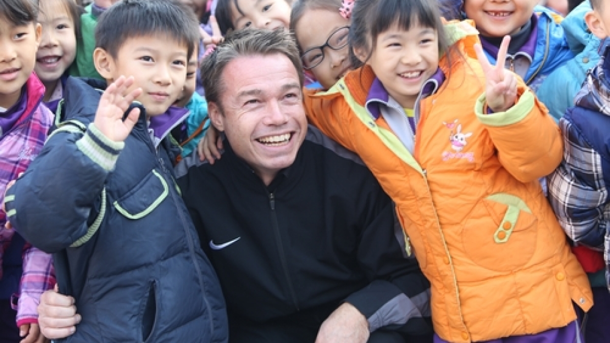 2013年清华附小阳光体育节启动仪式