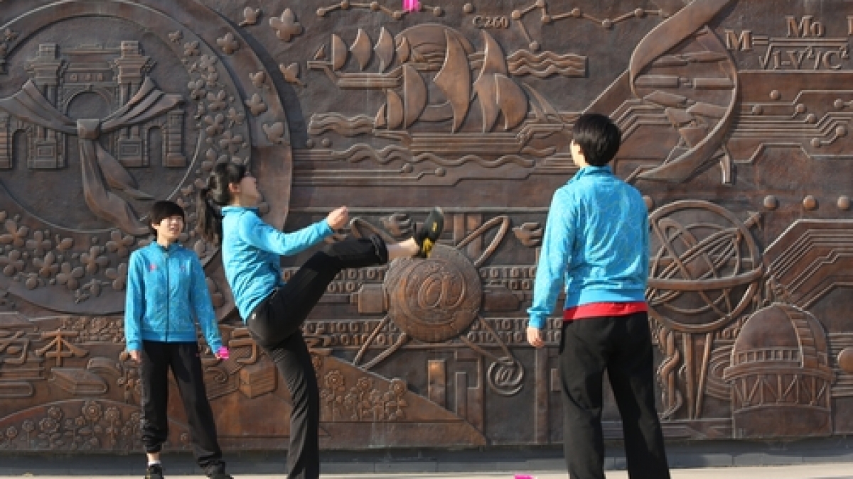 2013年清华附小阳光体育节启动仪式
