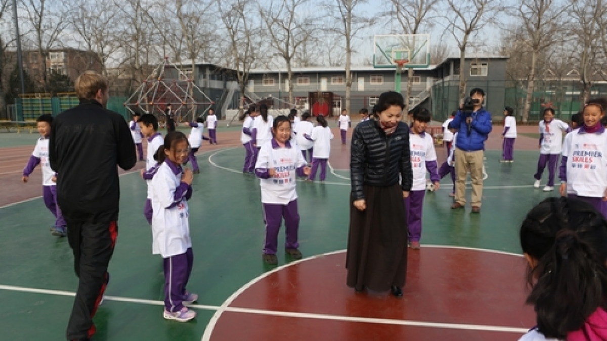 2013年清华附小阳光体育节启动仪式