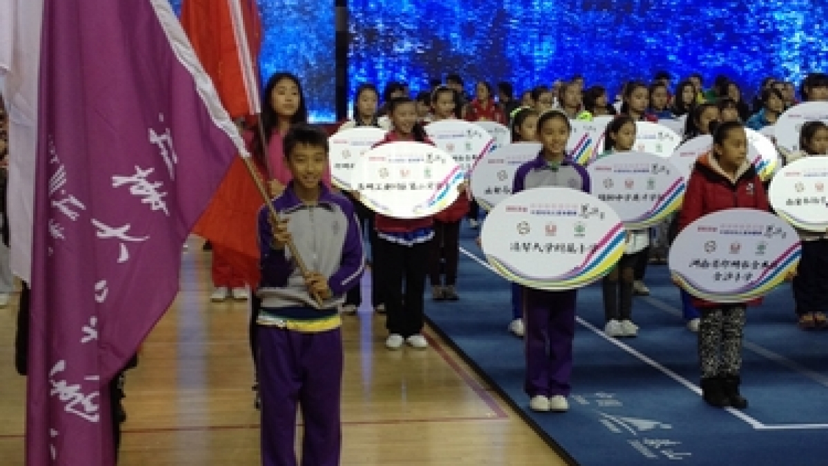 我校参加2013年全国啦啦操联赛总决赛