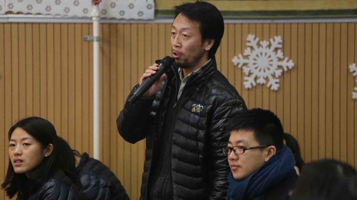 2013—2014学年度第二学期开学第一课：谢维和老师讲座