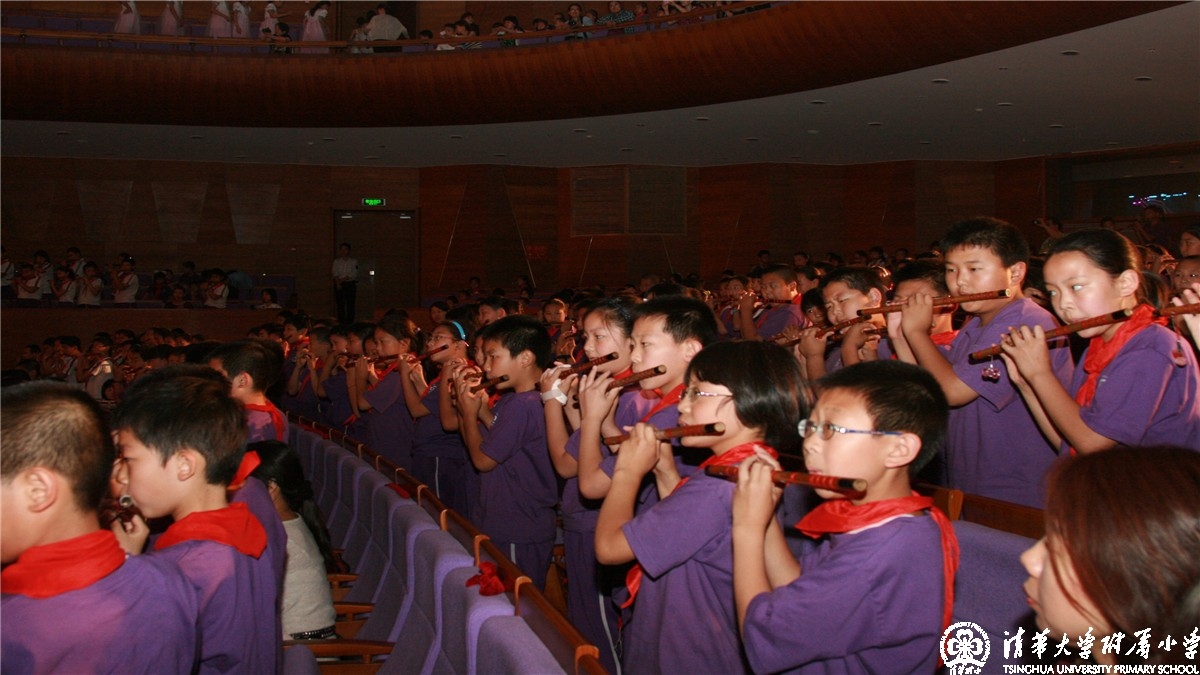 2012年我校“水木童心”六一儿童节演出金帆民乐团精彩表演