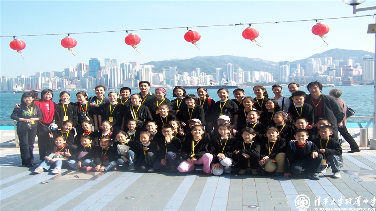 2005年清华附小金帆民乐团赴香港参加首届中华文化节