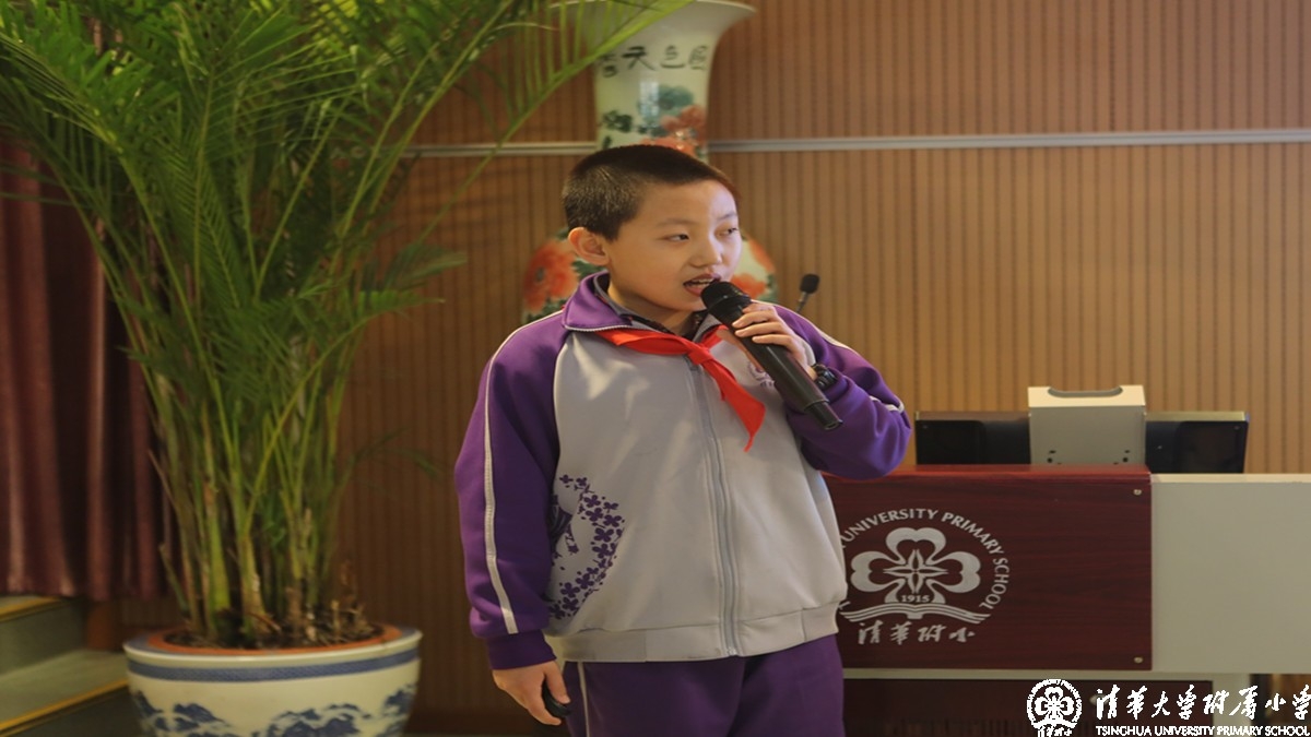 学生自创课程——清华附小水木秀场名生讲堂开讲啦！