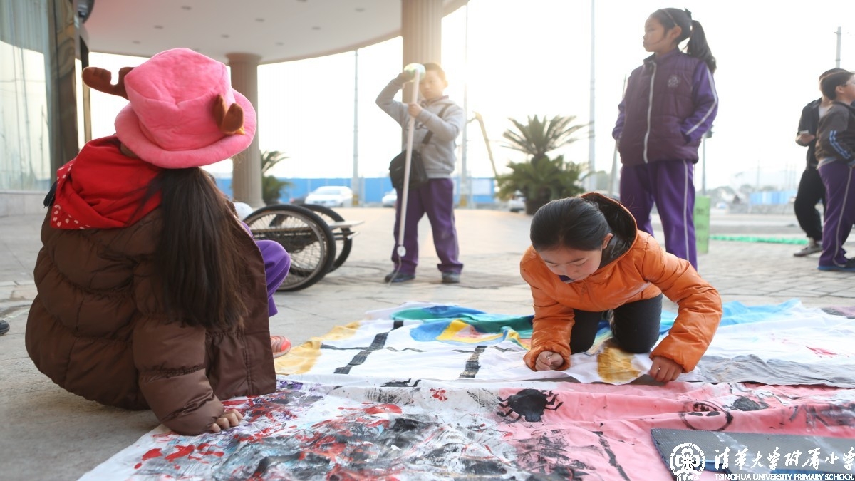 清华附小学生备战第三十五届世界头脑奥林匹克中国区决赛