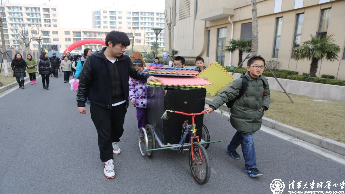 清华附小学生备战第三十五届世界头脑奥林匹克中国区决赛