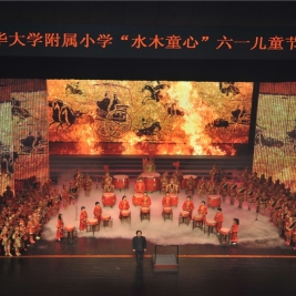 2012年我校“水木童心”六一儿童节演出金帆民乐团精彩表演