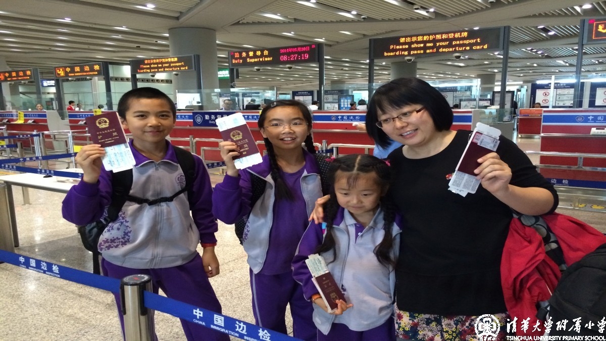 清华附小DI团队远赴美国参加全球赛——on our way to America