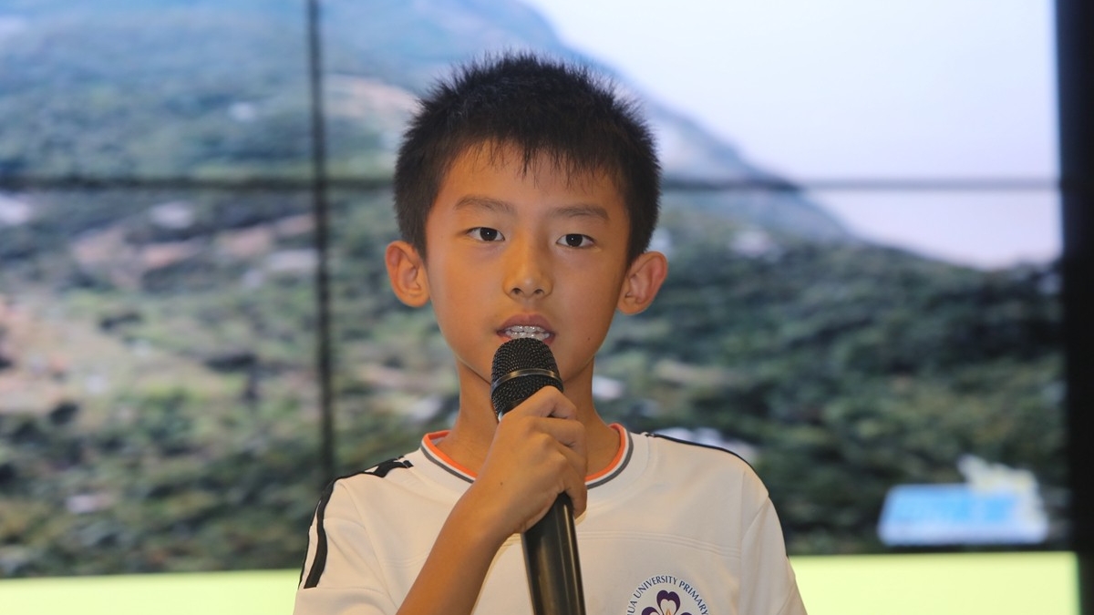 我校二年级课前三分钟演讲展示
