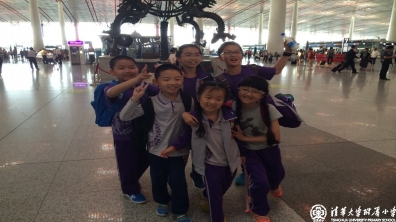 清华附小DI团队远赴美国参加全球赛——on our way to America