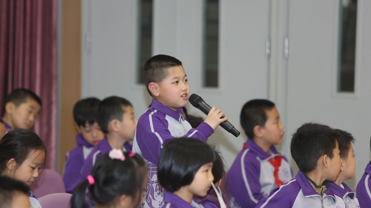 学生自创课程——清华附小水木秀场名生讲堂第四期