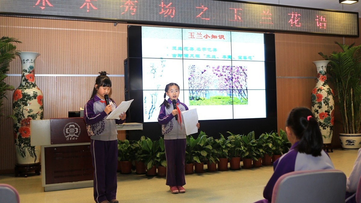 学生自创课程——玉兰花语