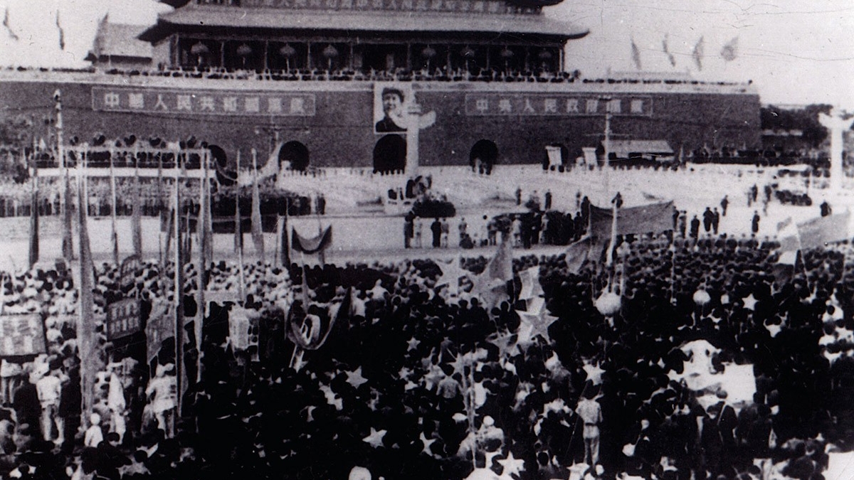 我们代表成志学校参加开国大典——全国强