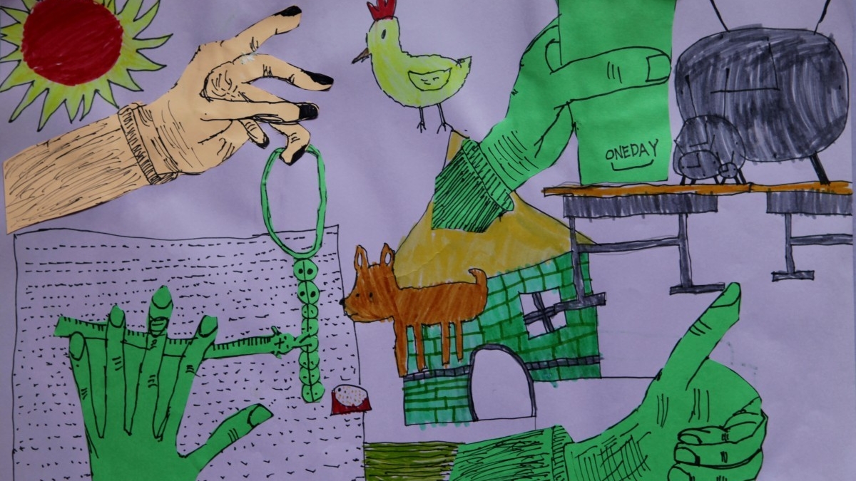 学生自创课程——水木秀场之绘出童年，放飞梦想