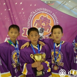 我校冰球队获得2015年北京市中小学生校际冰球联赛竞技组季军 