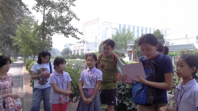 “百年百天微公益,清华少年来代言”系列活动4:五(3)班暑期“乐水行”